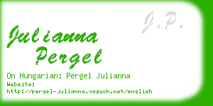 julianna pergel business card